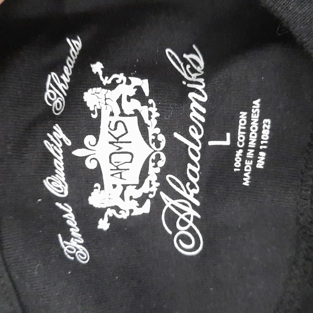 NWT AKADEMIKS Black T- shirt  SZ L - Picture 8 of 10